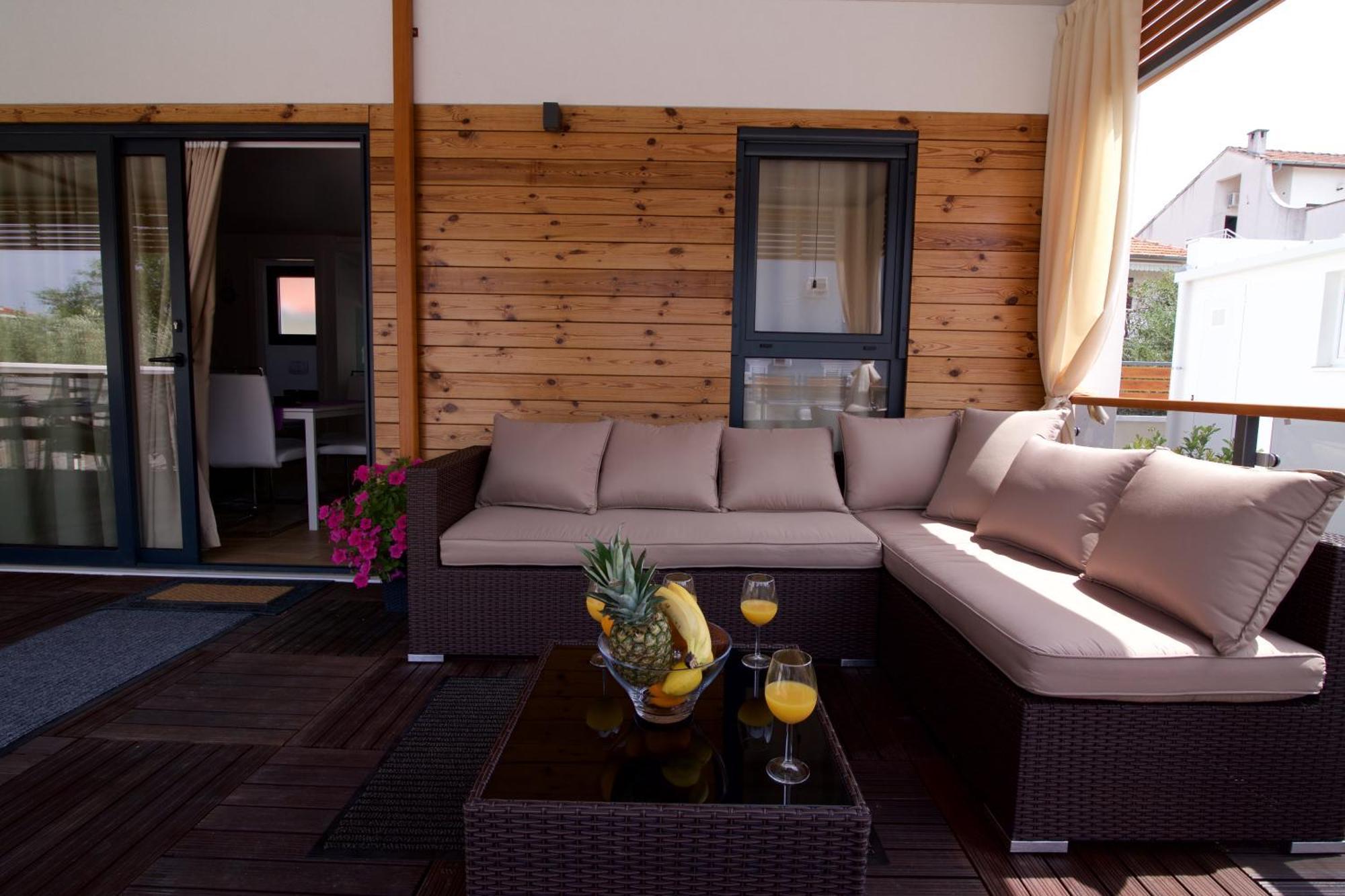 Tomica Apartments With Pool Biograd Na Moru Bagian luar foto